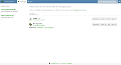 Desktop Screenshot of forum.thebuggenie.com
